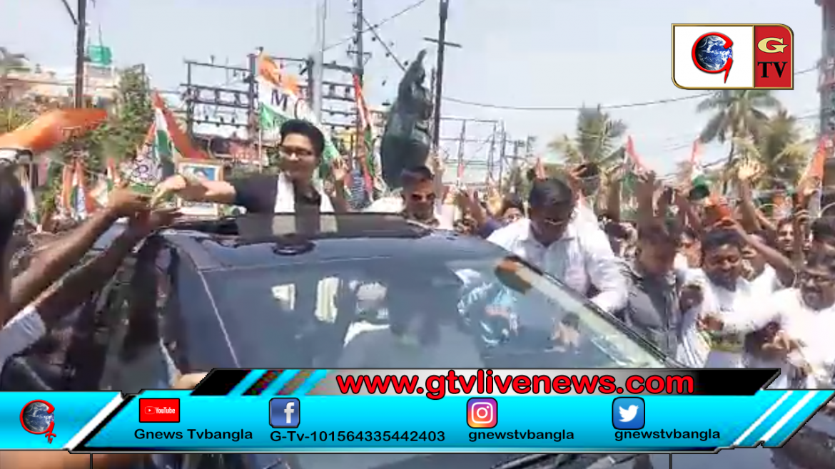 মুর্শিদাবাদের লালবাগের কাটরা মসজিদ এলাকায় তৃণমূলের নব জোয়ার কর্মসূচিতে জনসংযোগে অভিষেক বন্দ্যোপাধ্যায়